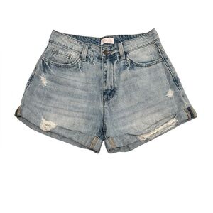 Pink Lily Denim Shorts